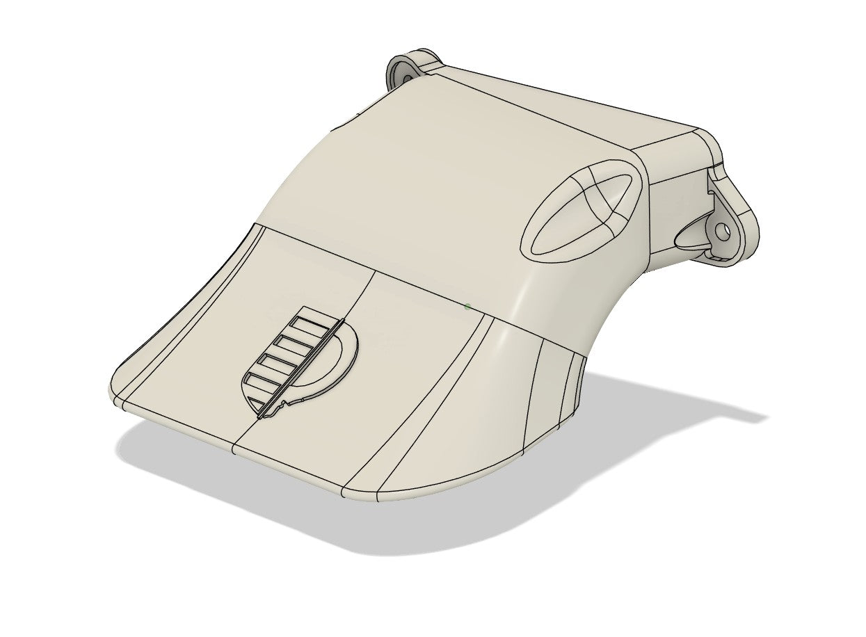 *3D Model* 2016-2018 Ford Focus RS Air Scoop