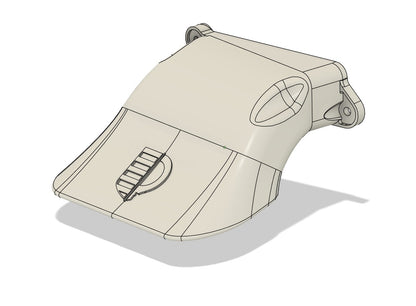 *3D Model* 2016-2018 Ford Focus RS Air Scoop
